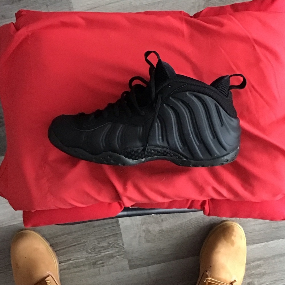 Nike Black Foamposite Sneakers